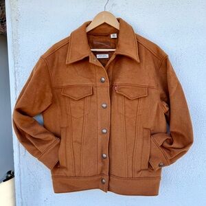 Levi's Women's XS Glazed Ginger Varsity Jacket